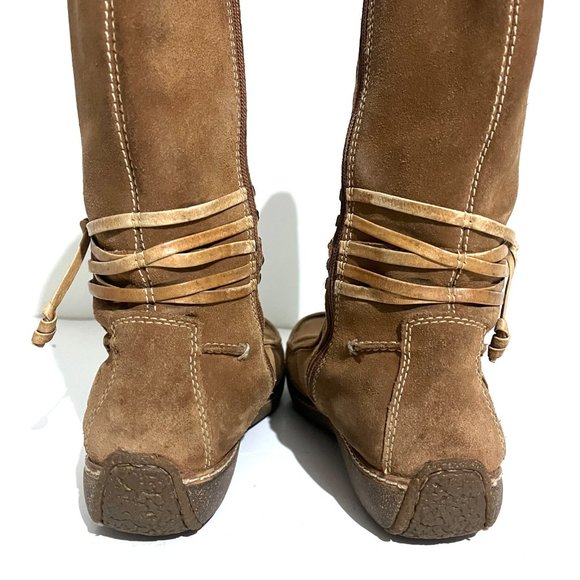 Timberland Ankle Strap Moc Zip Up Tall Boot - Picture 8 of 16